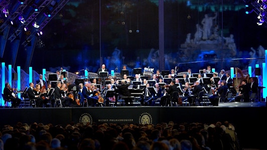 Concert d'une nuit d'été 2009 de l'Orchestre philharmonique de Vienne