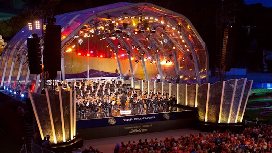 Concert d'une nuit d'été 2012 de l'Orchestre philharmonique de Vienne