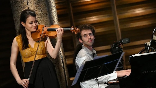 Alexandre Kantorow and Liya Petrova perform Franck and Strauss