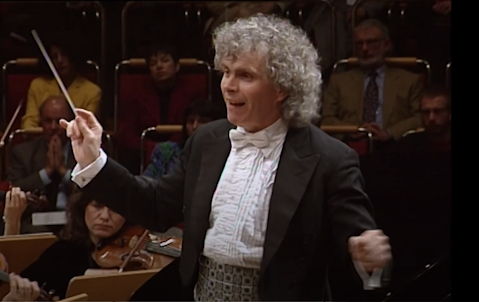 Sir Simon Rattle conducts Bartók's Piano Concerto No. 3 — With András Schiff