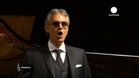 Andrea Bocelli: a man of good will
