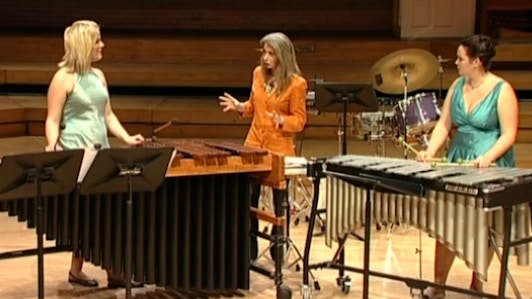 Master Class with Dame Evelyn Glennie: Marimba Spiritual & Toccata for Marimba and Vibraphone