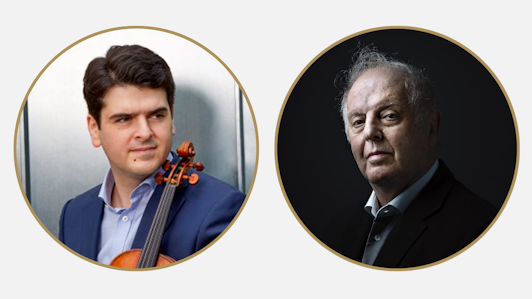 Даниэль Баренбойм и Михаэль Баренбойм исполняют Скрипичные сонаты Моцарта (II/II)