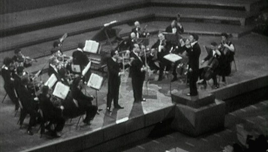 Игорь и Давид Ойстрах исполняют Баха, Моцарта и Брамса