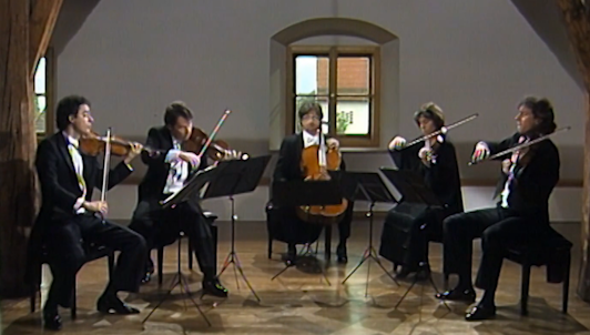 NEW: The Emerson Quartet and Kim Kashkashian perform Mozart (I/II)