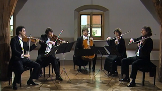 The Emerson Quartet and Kim Kashkashian perform Mozart (I/II)