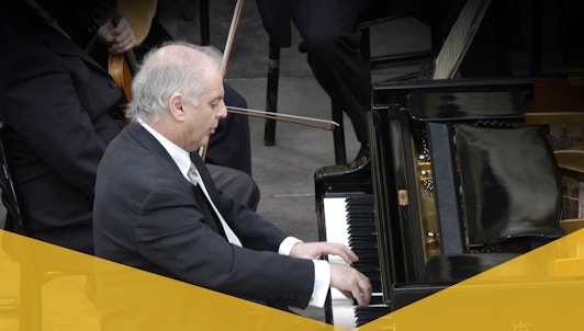 Simon Rattle y Daniel Barenboim interpretan el Concierto para piano n°1 de Brahms