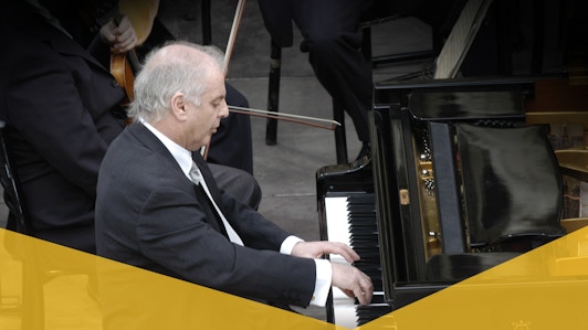Simon Rattle y Daniel Barenboim interpretan el Concierto para piano n°1 de Brahms