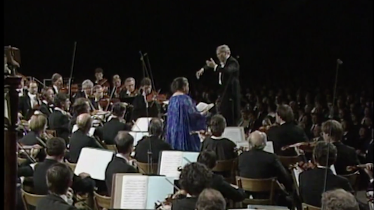 Georges Prêtre conducts an all-Strauss gala — With Margaret Price