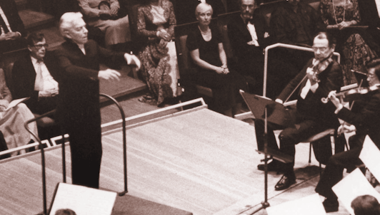 Herbert von Karajan dirige Una vida de héroe de Richard Strauss