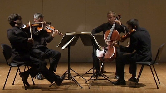 The Kreutzer Quartet performs Beethoven's Great Fugue in B-flat Major, Op. 133