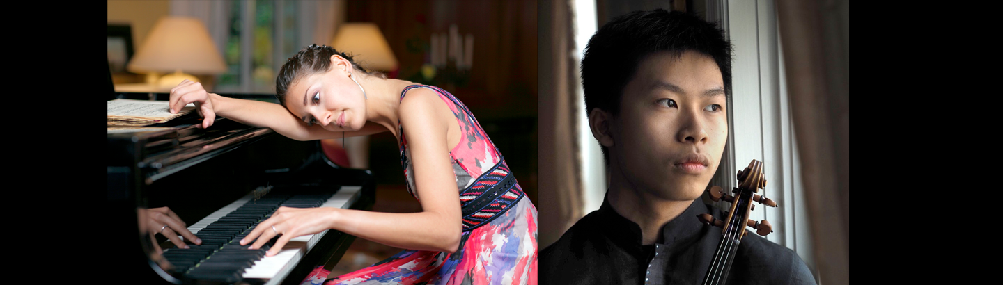 Kerson Leong and Christia Hudziy play Kreisler, Tartini, Dvořák, Brahms, and Paganini
