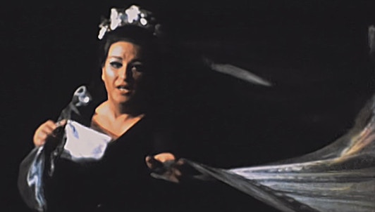 Монсеррат Кабалье в роли Нормы, 1974