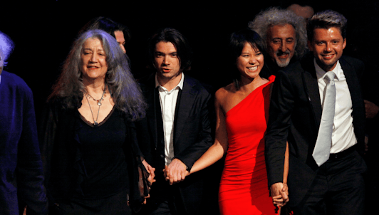 Martha Argerich à l'honneur au Verbier Festival