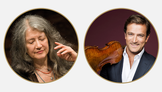 Martha Argerich and Renaud Capuçon play Beethoven and Franck