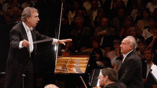 Maurizio Pollini and Claudio Abbado perform Beethoven's Piano Concerto No. 4
