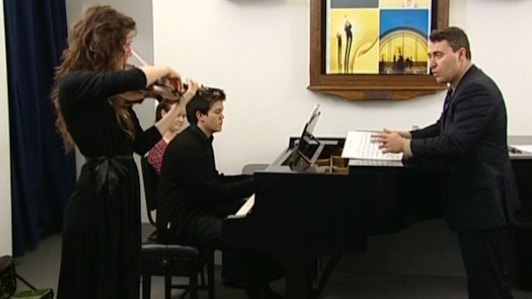 Maxim Vengerov enseña el Concierto para violín de Sibelius