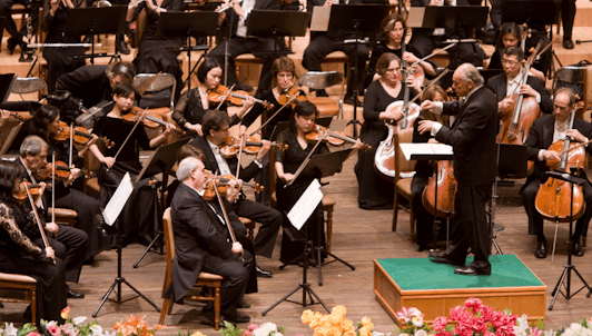 Лорин Маазель и Нью-Йоркский филармонический оркестр в Пхеньяне
