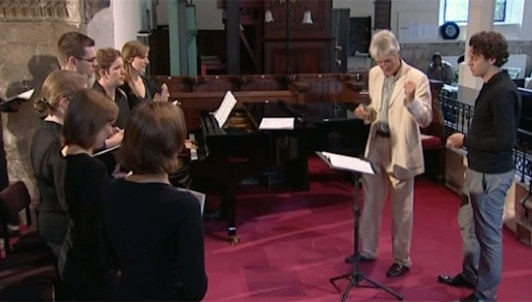 Simon Carrington teaches Handel: Choruses from "Messiah"
