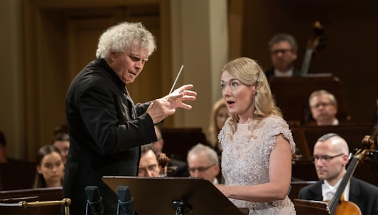 Sir Simon Rattle conducts Ravel, Bartók, and Mahler — With Magdalena Kožená